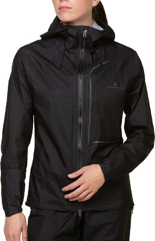 Flash Sales This Week Ronhill Tech Fortify Womens Running Jacket - Black