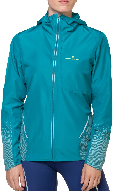 Clothing Sales Ronhill Tech Reflect Womens Running Jacket - Blue