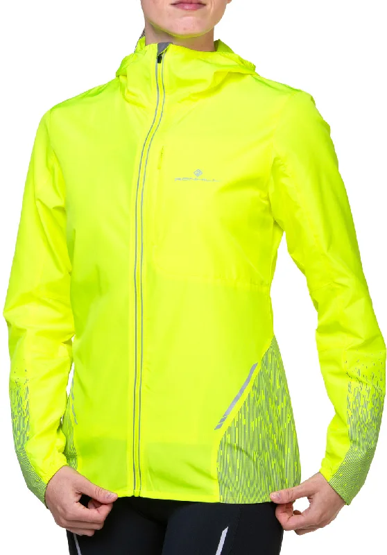 Clothes For Sale Ronhill Tech Reflect Womens Running Jacket - Yellow