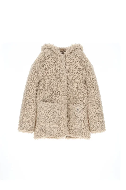 Chic Women's Clothing Online Teddy Coat by PLEASE