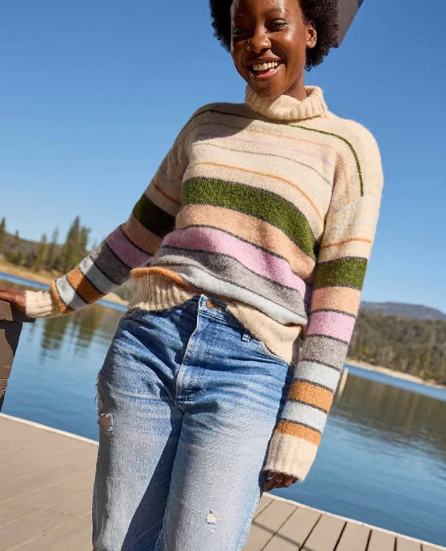 Modern Women's Attire Toddy T-Neck Sweater