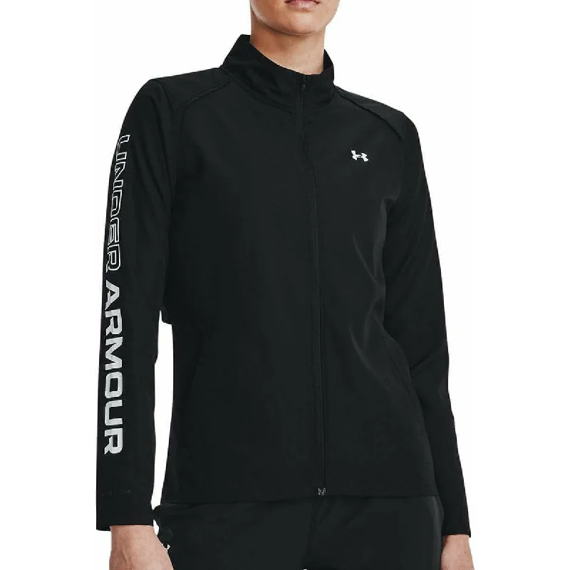 Sophisticated Fashion Under Armour OutRun The Rain II Womens Running Jacket - Black