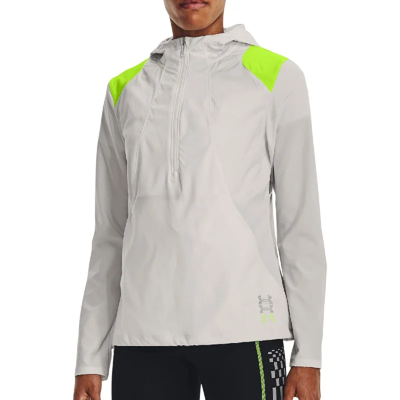 Women's Outerwear Attire Under Armour Run Anywhere Womens Running Anojacket - Grey