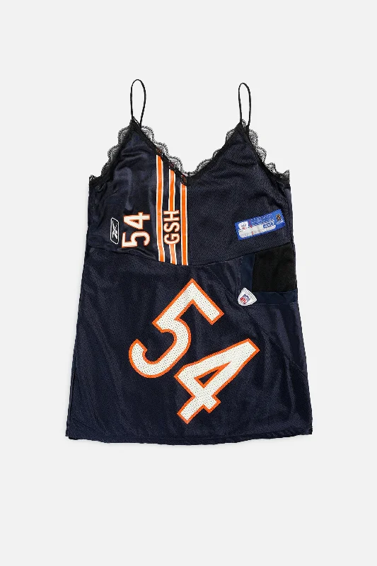 Urban Femme Streetwear Rework Chicago Bears NFL Lace Dress - XXL