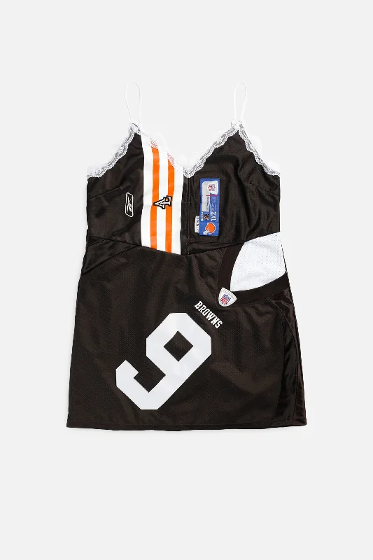 Premium Fashion Rework Cleveland Browns NFL Lace Dress - XL