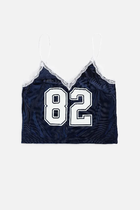 Sophisticated Style Rework Dallas Cowboys NFL Lace Tank - M