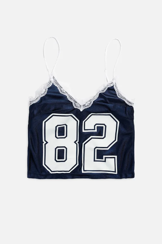 Chic Clothes For Women Rework Dallas Cowboys NFL Lace Tank - XS