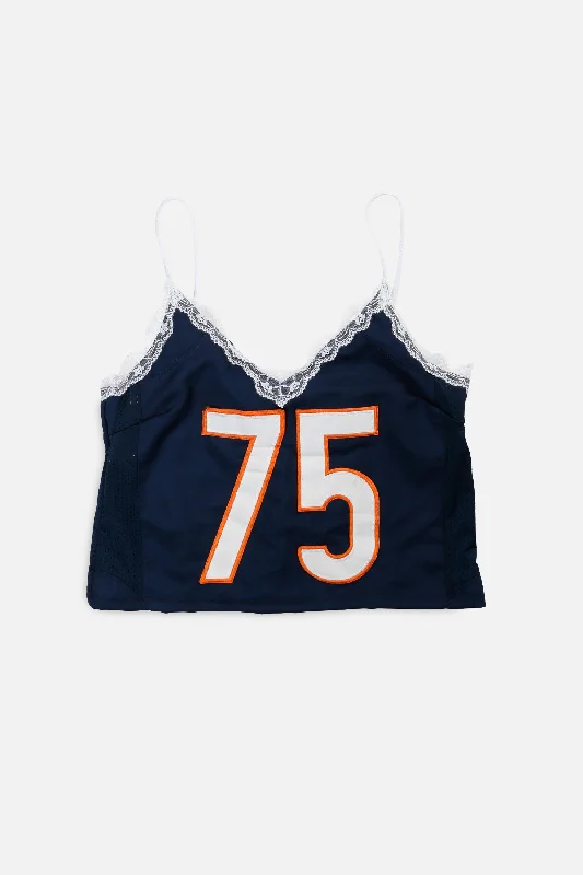 Casual Wear Rework Denver Broncos NFL Lace Tank - XL