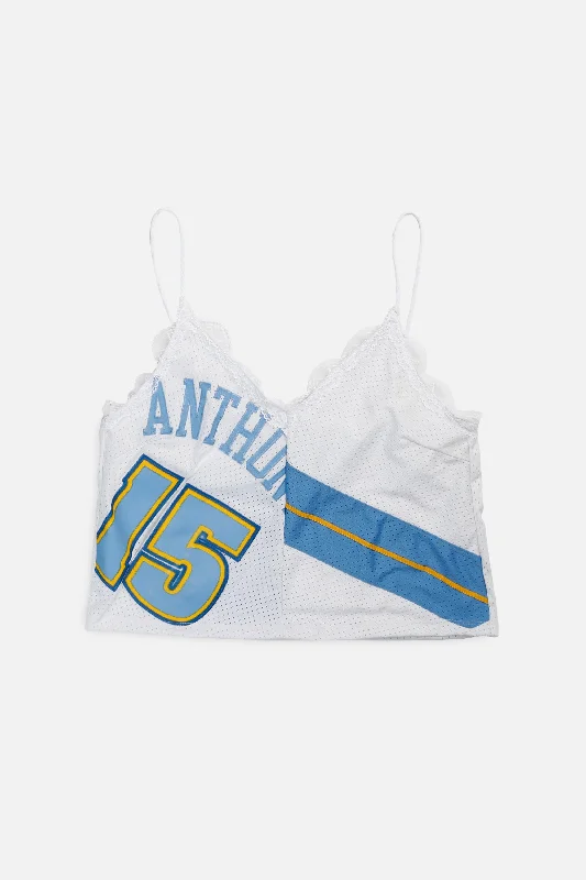 Business Casual Outfits Rework Denver Nuggets NBA Lace Tank - XL