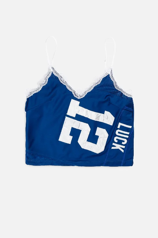 Relaxed Fashion Rework Indianapolis Colts NFL Lace Tank - S