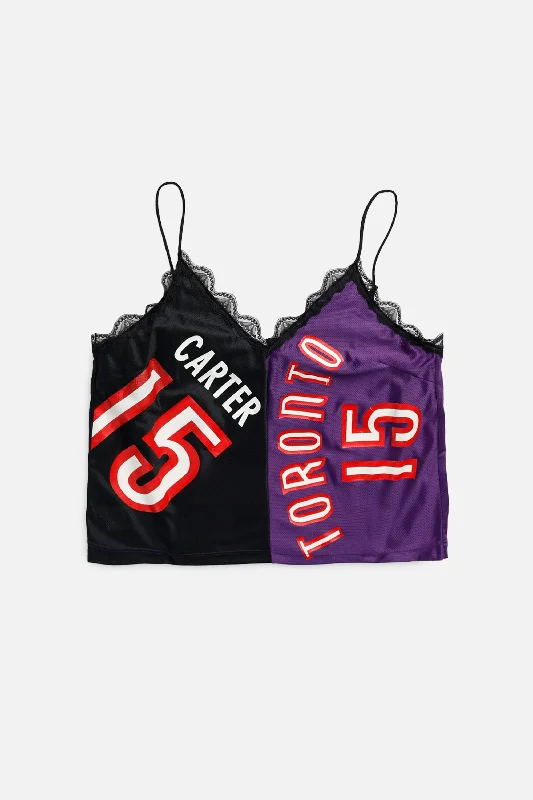 Women's Clothes And Apparel Rework Toronto Raptors NBA Lace Tank - XL