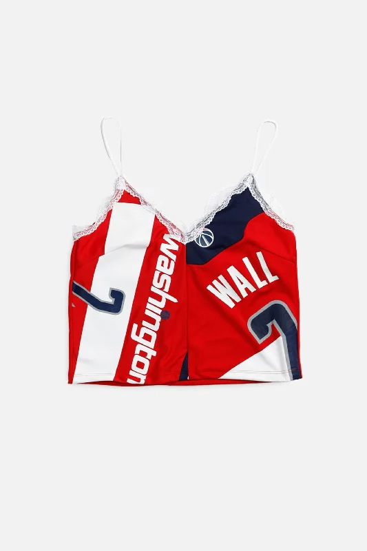 Women's Chic Apparel Rework Washington Wizards NBA Lace Tank - S